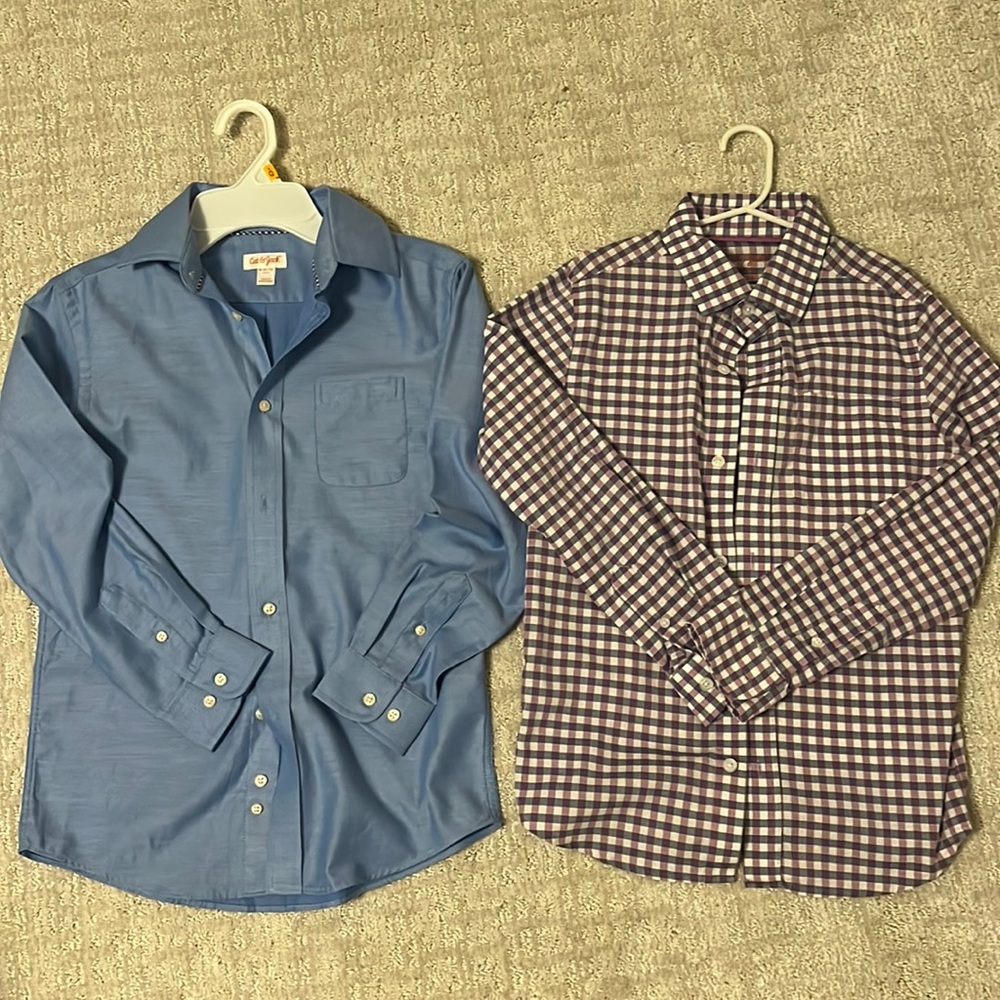 Boys Cat&jack dress shirts